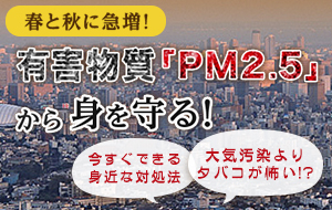 PM2.5の健康被害